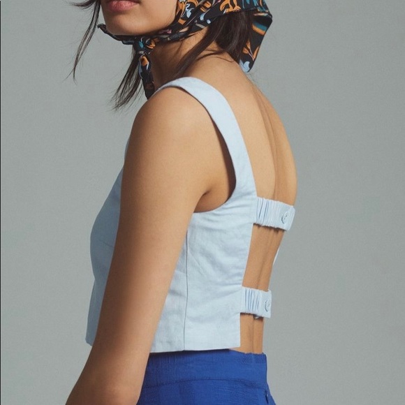 Significant Other Square-Neck Crop Top NWT - Picture 1 of 6